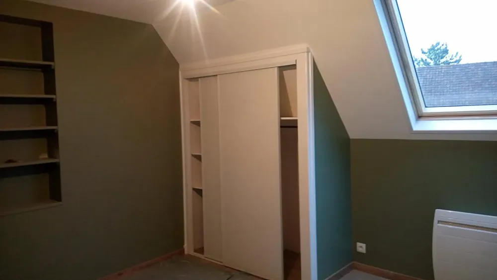Aménagement dressing comble